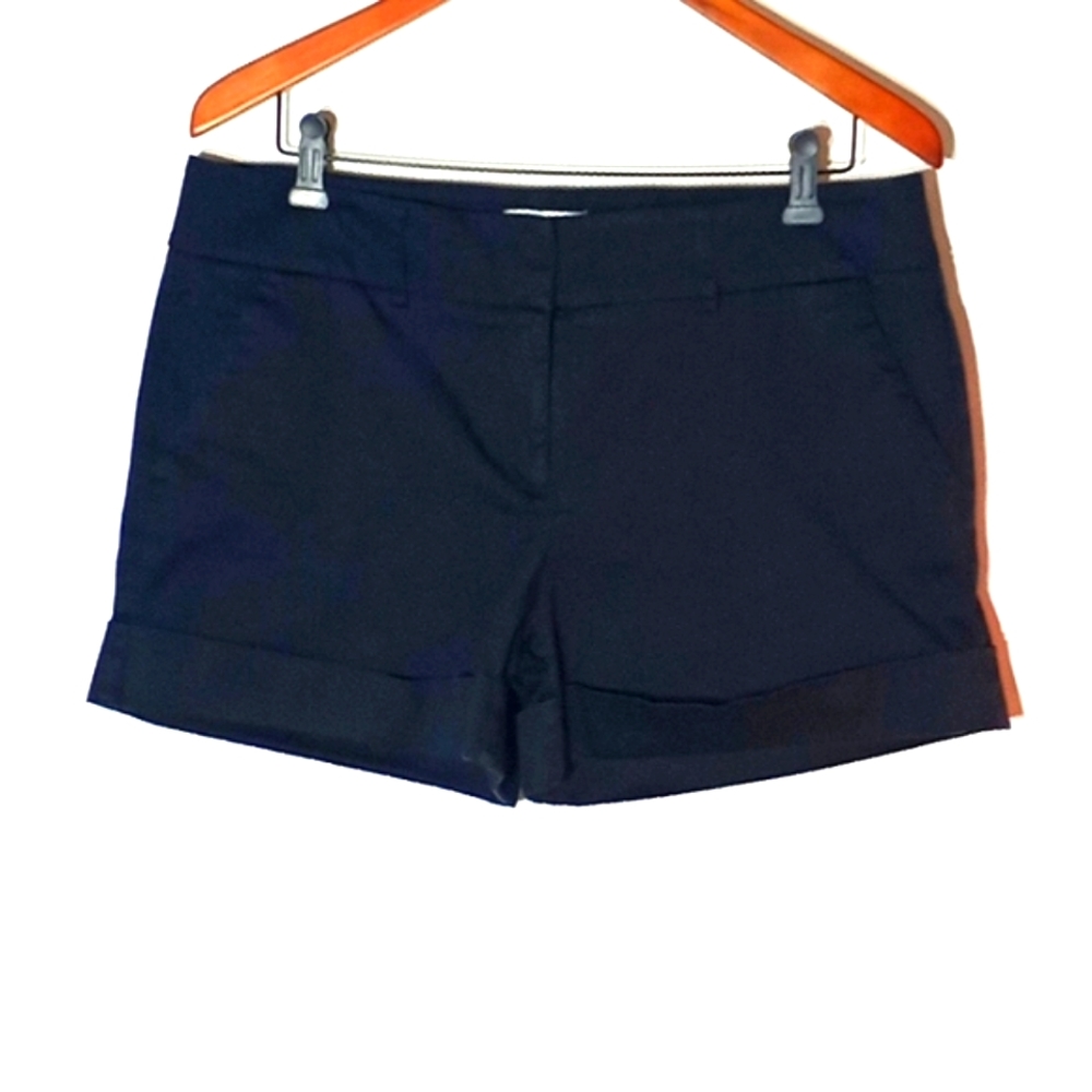 Shorts Black Cuffed